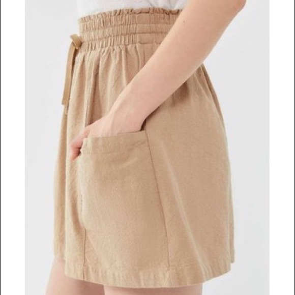 UO Emery Pull-On Drawstring Mini Skirt - Picture 2 of 5